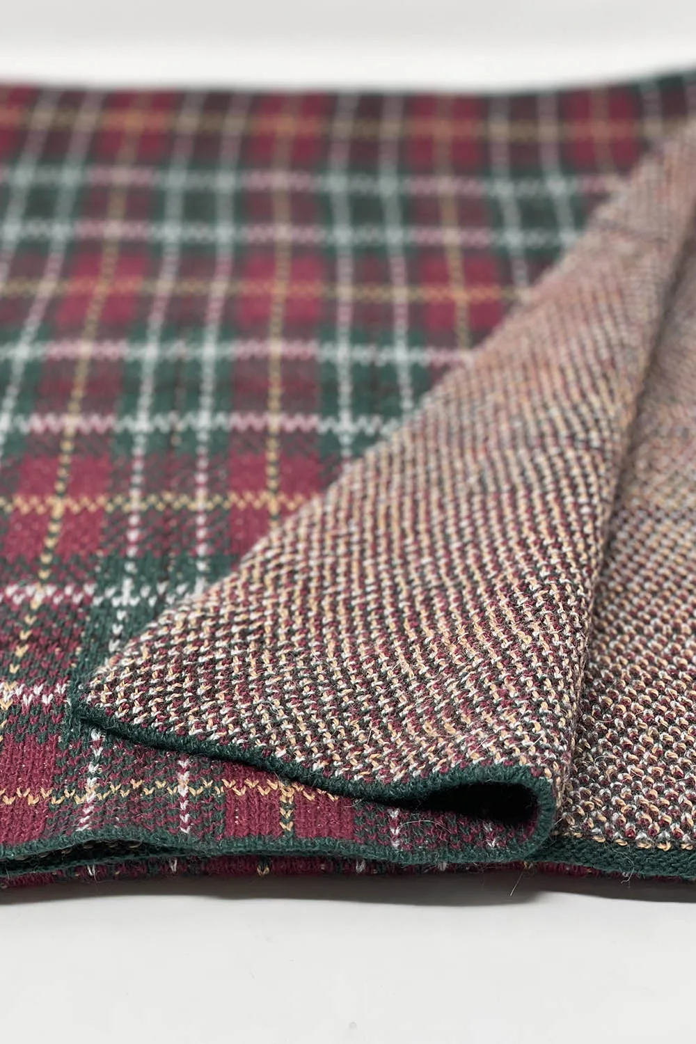 SCIARPA LANA JACQUARD MOTIVO TARTAN