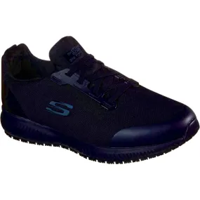 Skechers Squad SR Myton Metal Free   Non Safety Shoes Black Size 12 - Screwfix