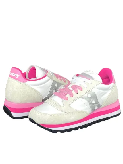 SNEAKERS DONNA PANNA E FUCSIA S60530-30 JAZZ TRIPLE