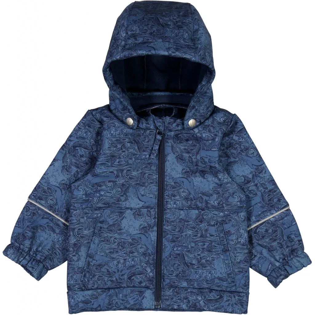 Softshell Jacket Henning - navy linoleum