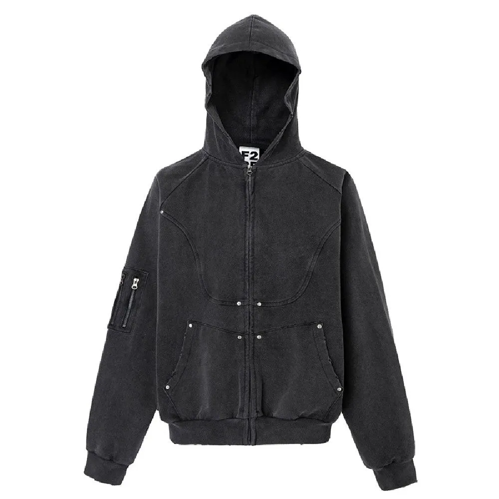 Structure Zip Up Hoodie