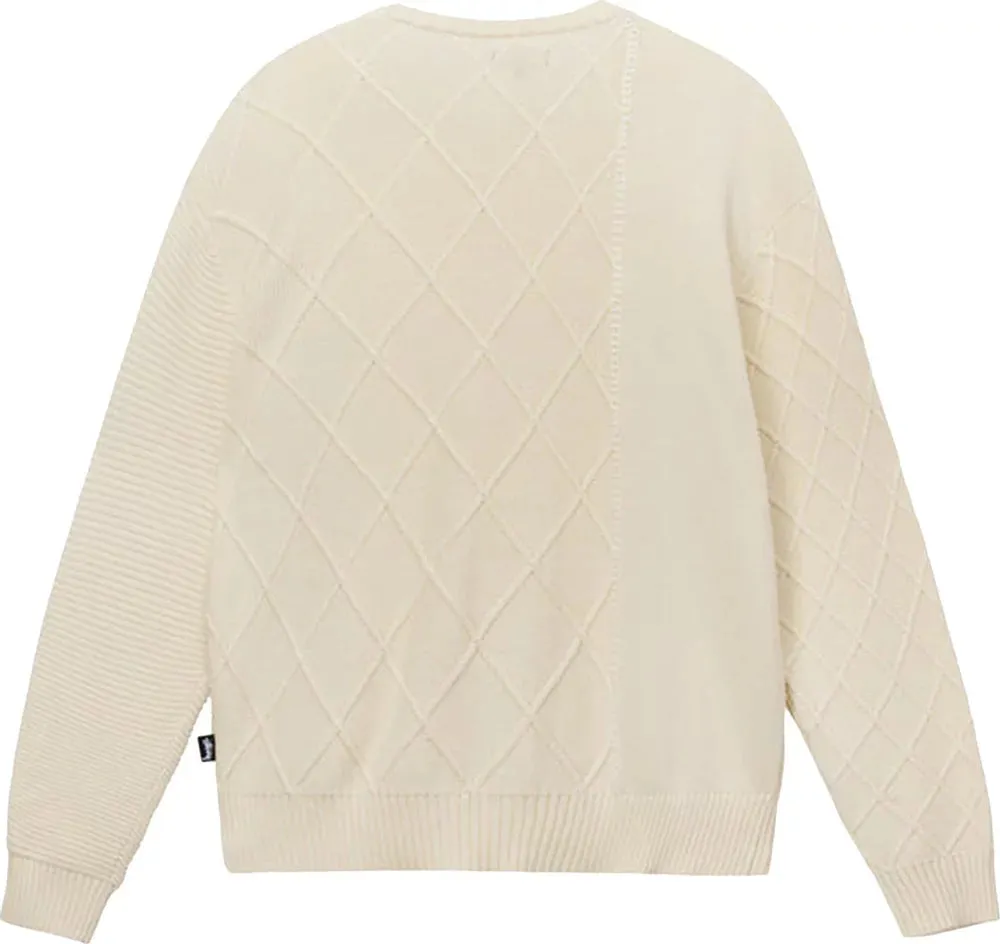 STUSSY - Men Patchwork Sweater