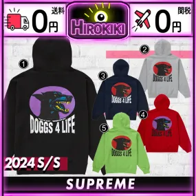 Supreme  |Unisex Street Style Collaboration Logo Hoodies