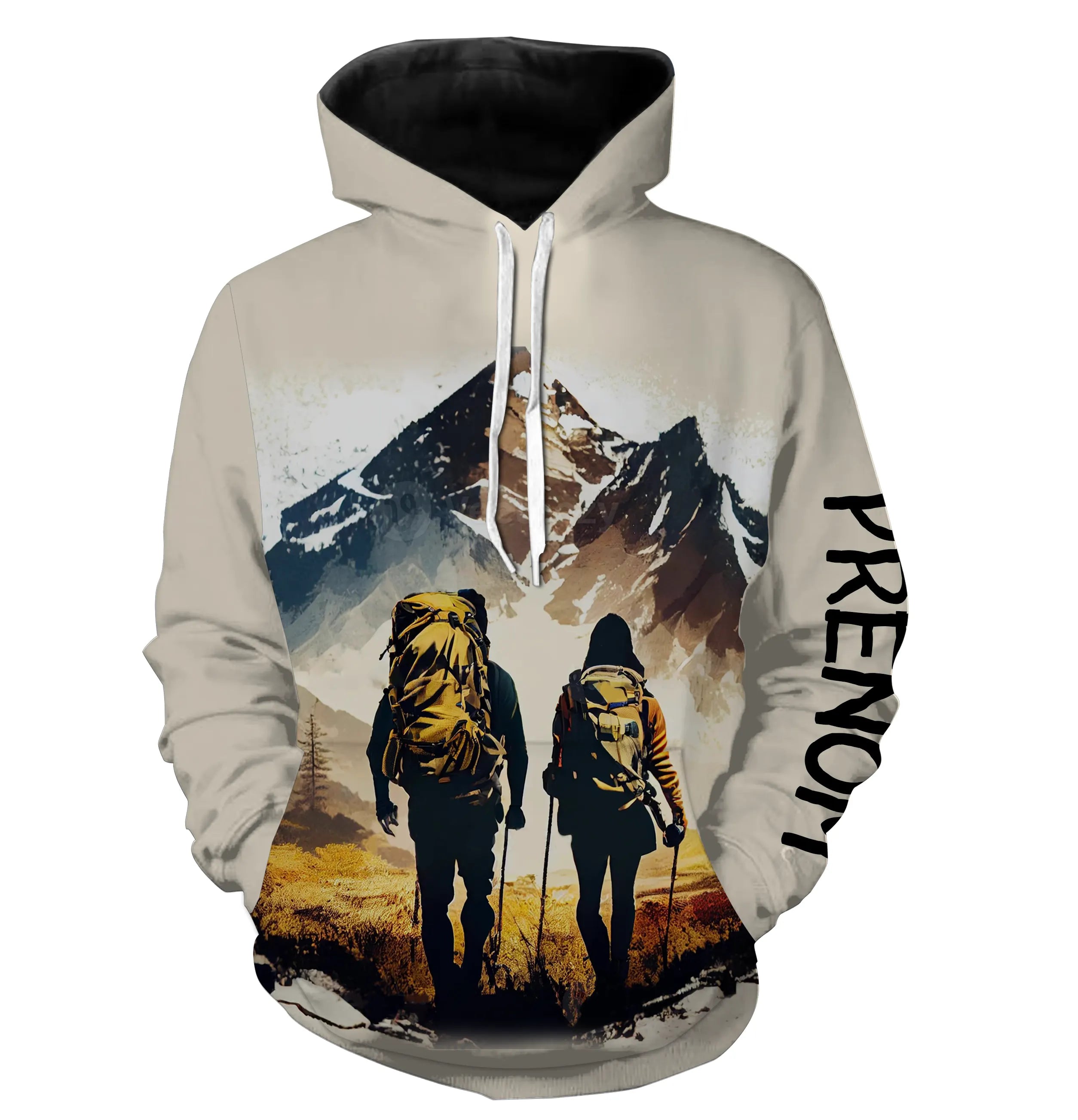 T-Shirt Duo Randonneurs - Esprit Aventure Montagne - CT21022437