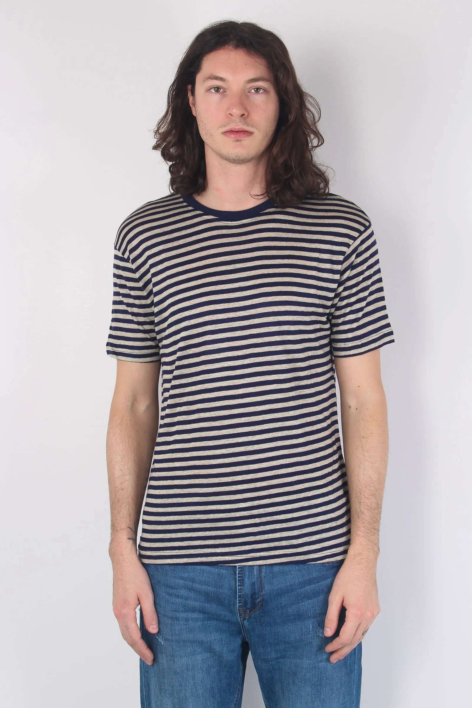 T-shirt Riga Mc Navy/sand