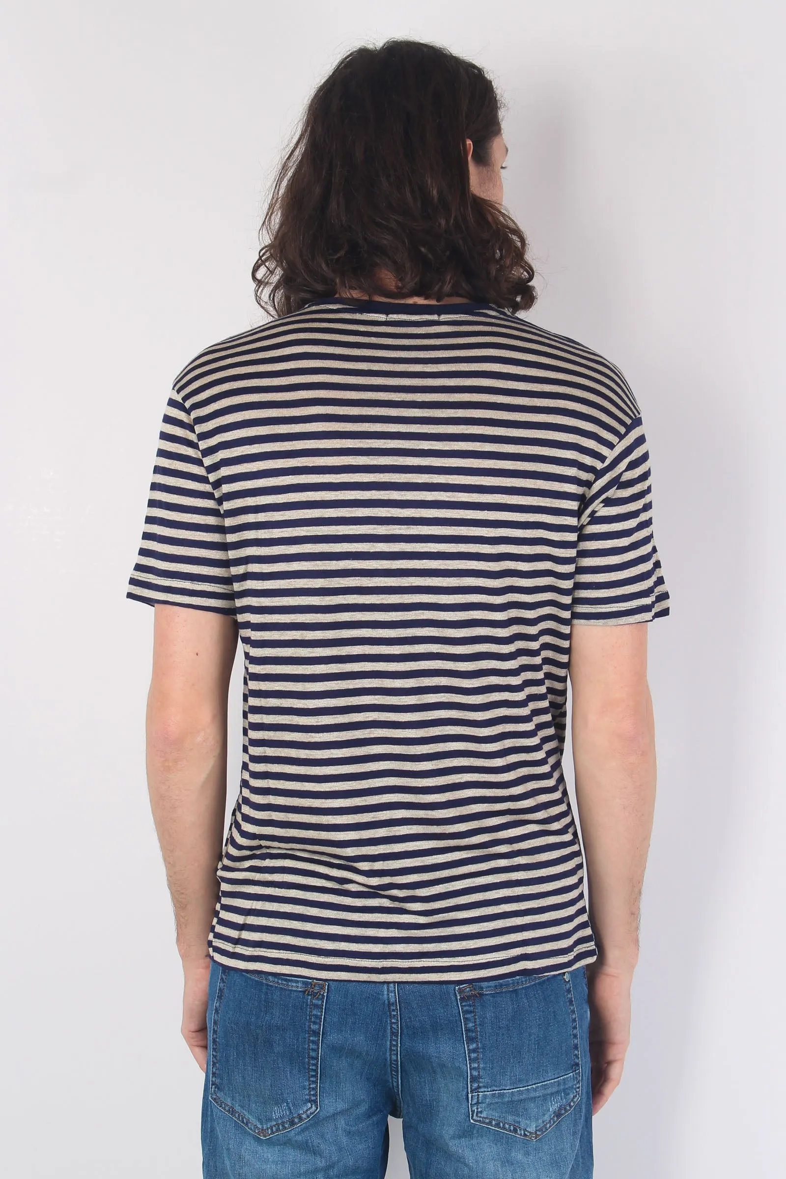 T-shirt Riga Mc Navy/sand