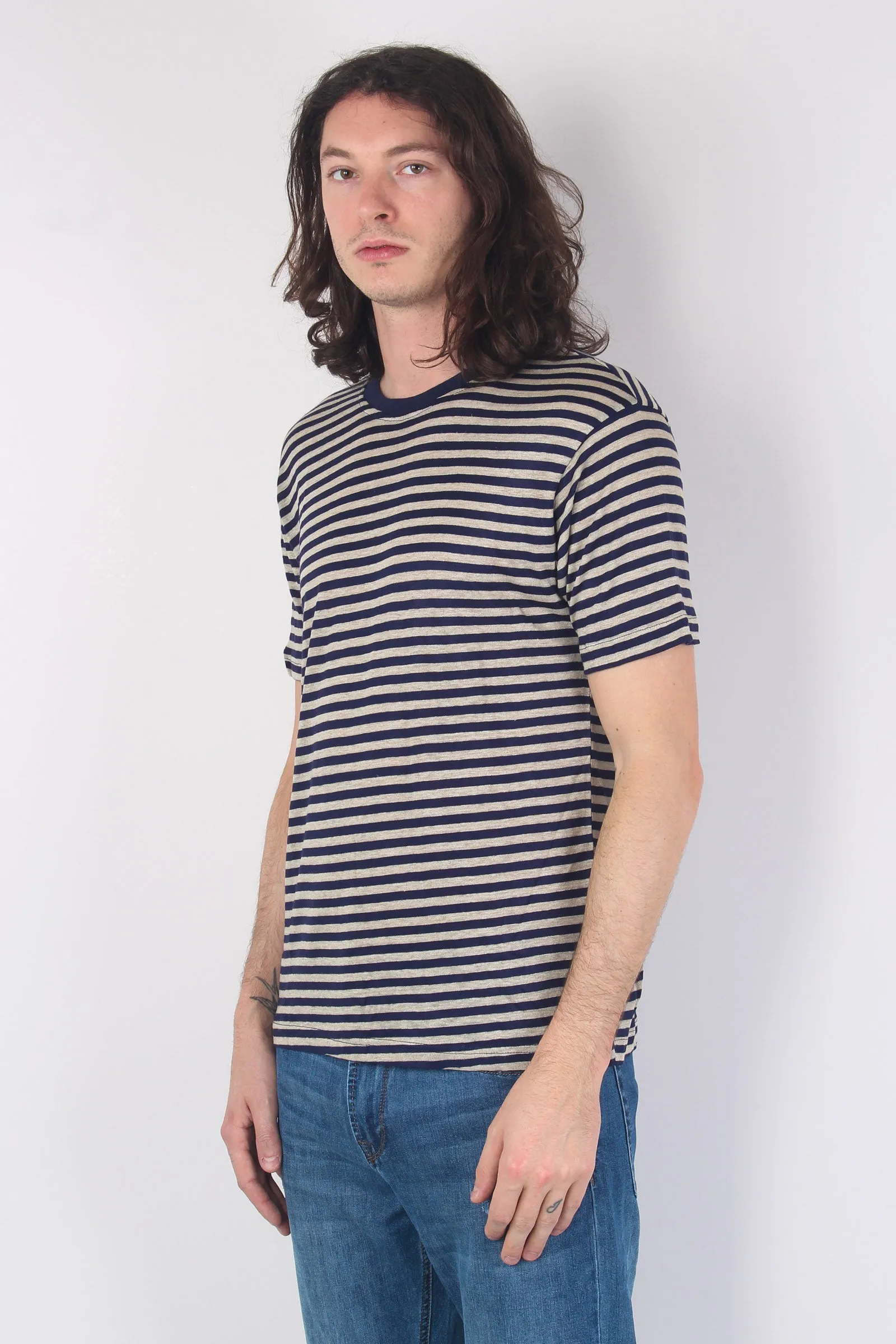 T-shirt Riga Mc Navy/sand