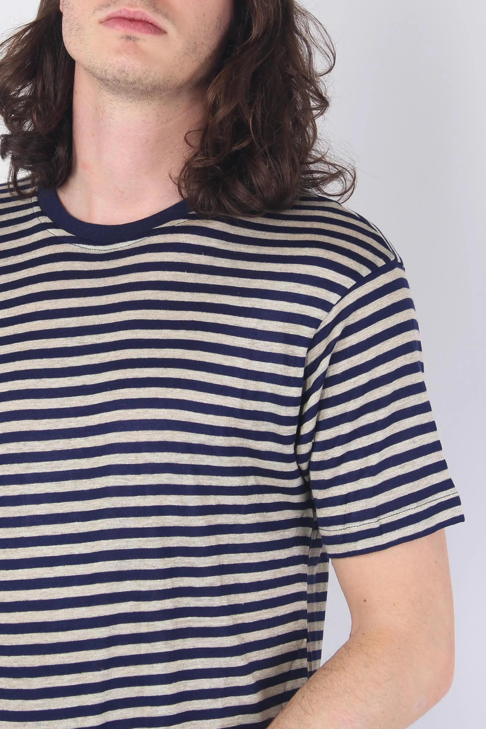 T-shirt Riga Mc Navy/sand