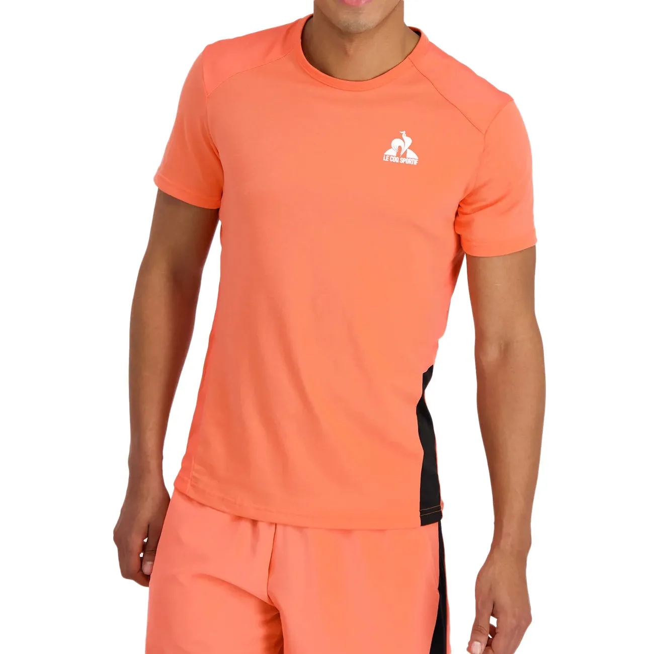 T-SHIRT TRAINING PERFORMANCE Uomo Orange Black