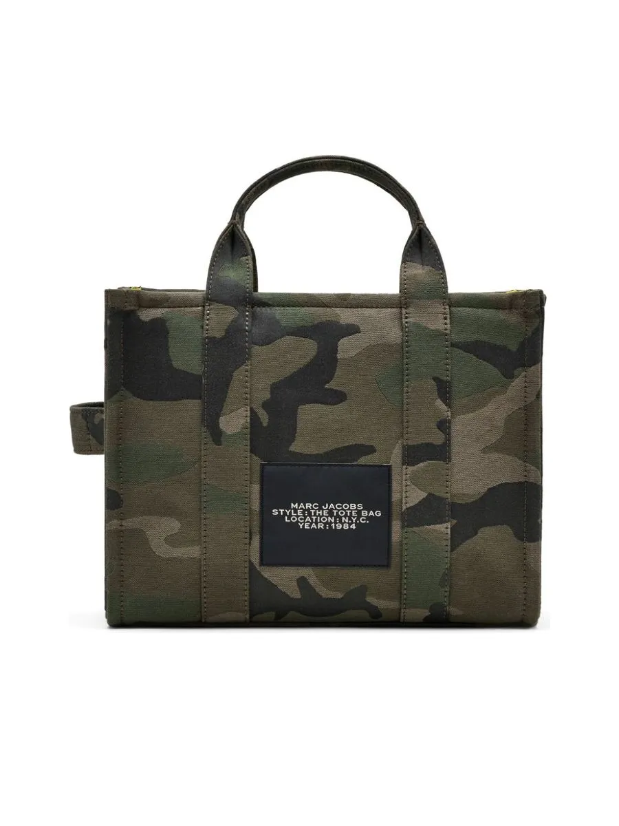 The Medium Camo Jacquard Tote Bag