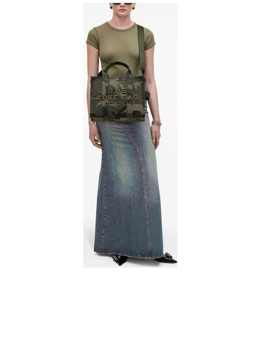 The Medium Camo Jacquard Tote Bag