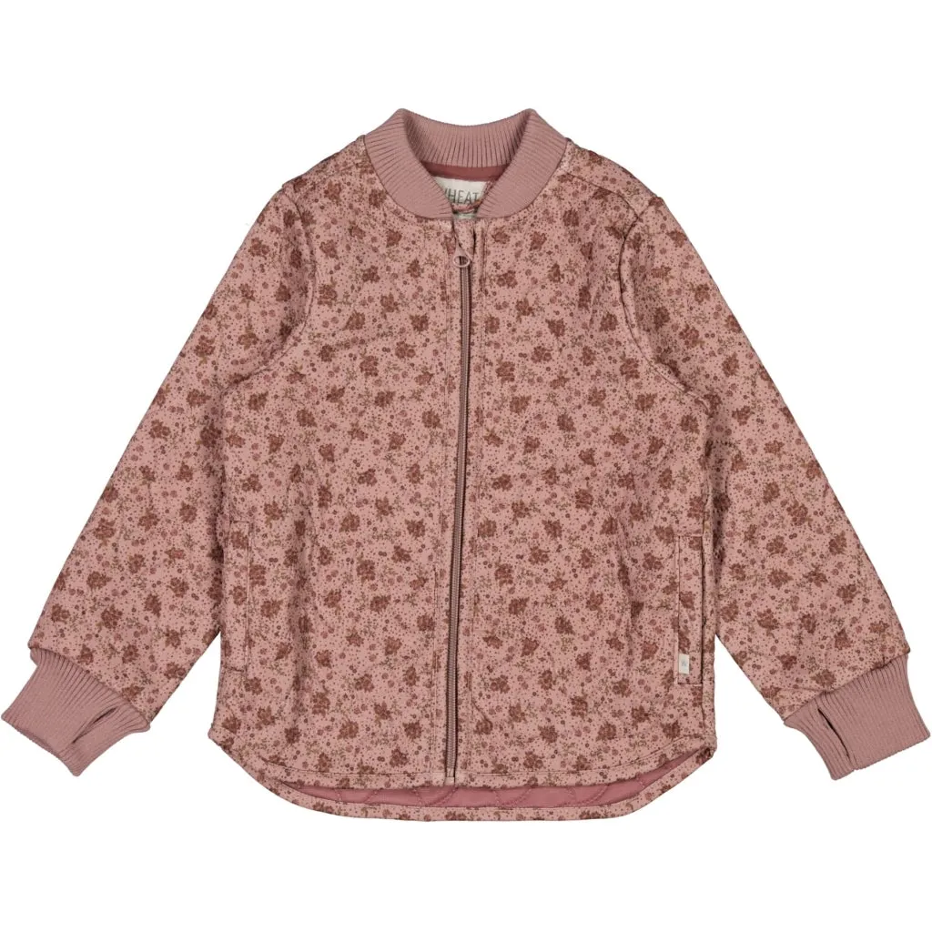 Thermo Jacket Loui - wood rose flowers