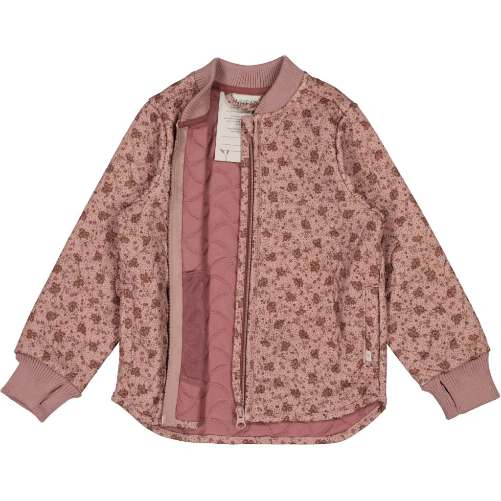 Thermo Jacket Loui - wood rose flowers