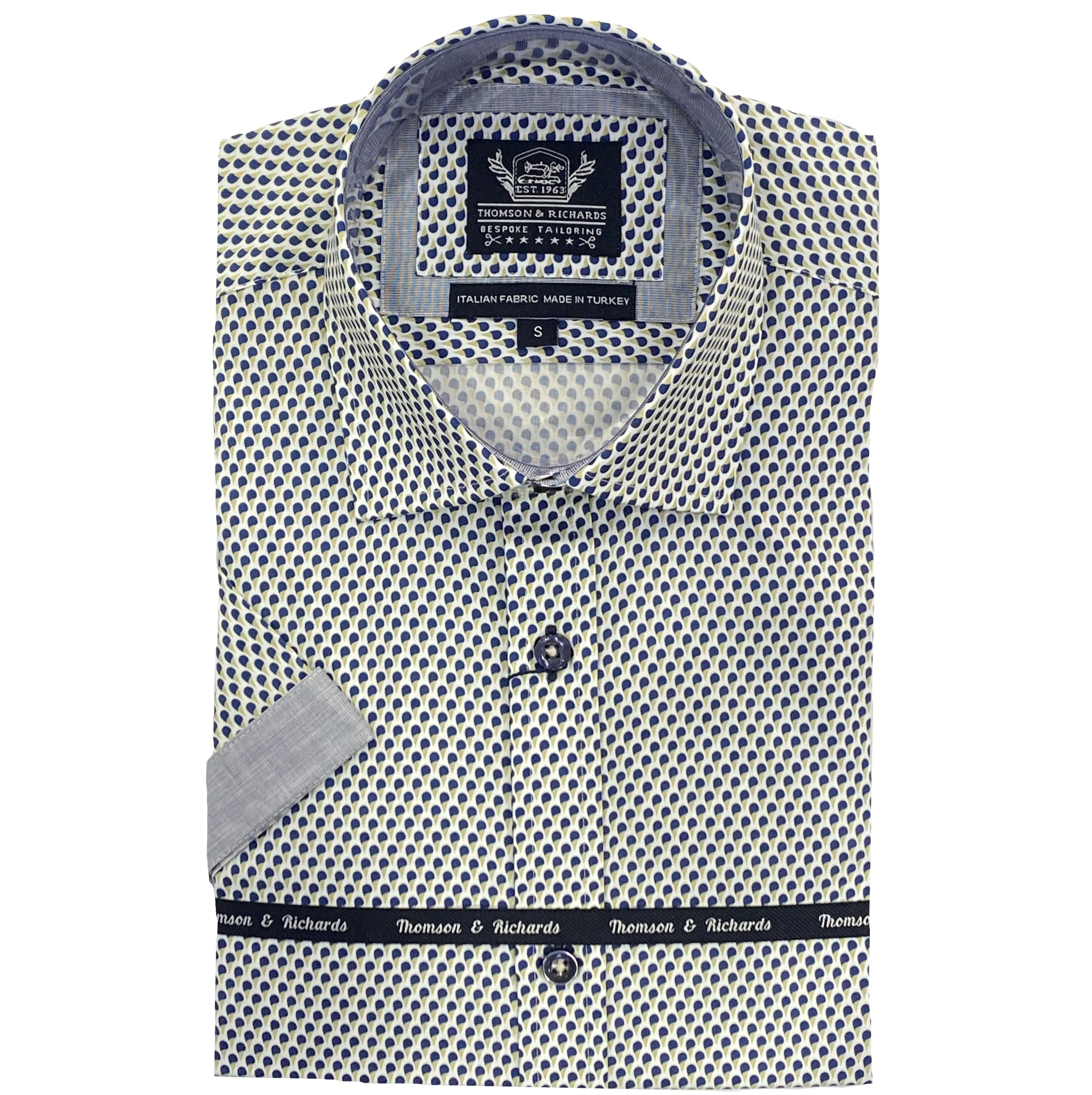 Thomson & Richards Thiam Short Sleeved Shirt