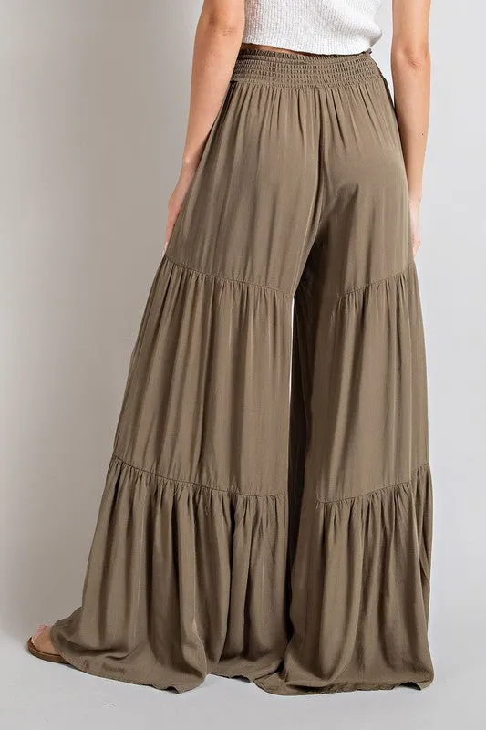 Tiered Wide Pants