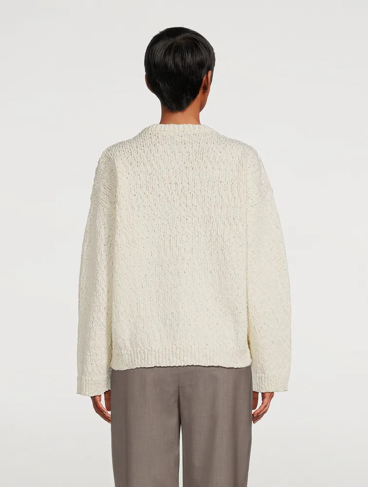 TOTÊME Organic Cotton Sweater