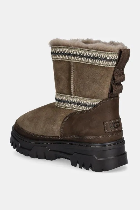 UGG snow boots Classic Mini Trailgazer brown color 1158322-HCK