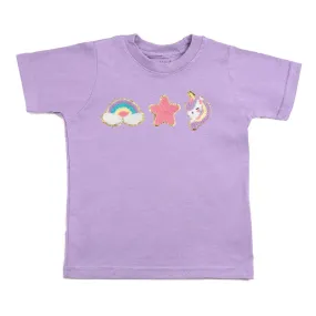 Unicorn Doodle Patch Short Sleeve T-Shirt