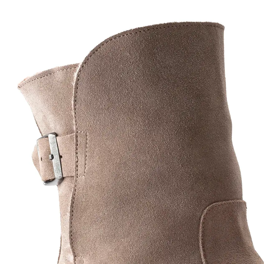 Uppsala - Grey Taupe Suede Shearling||Uppsala - Suède fourrure Gris Taupe