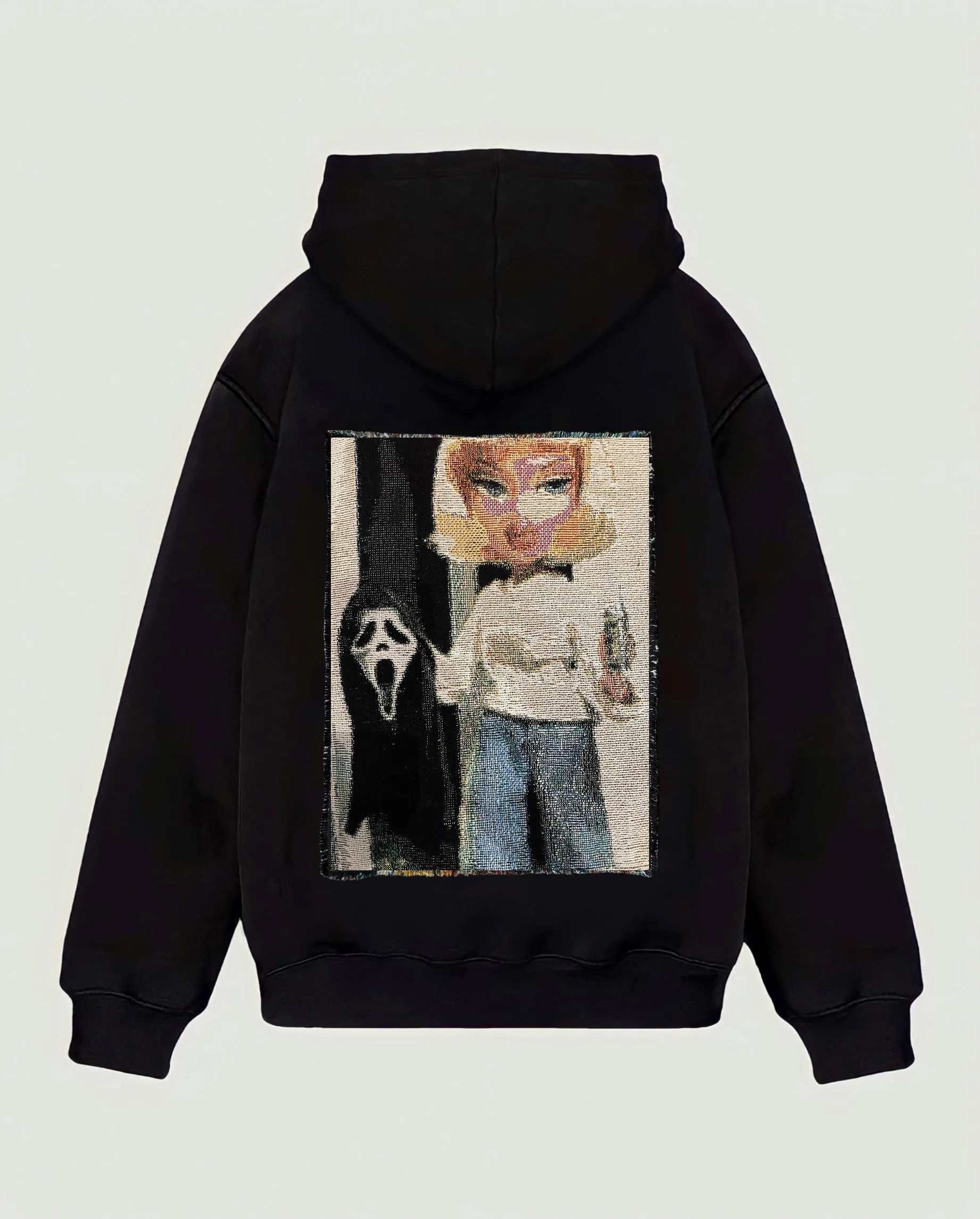 VA-AW21-223 SCREAM X KEVDOLL TAPESTRY HOODIE