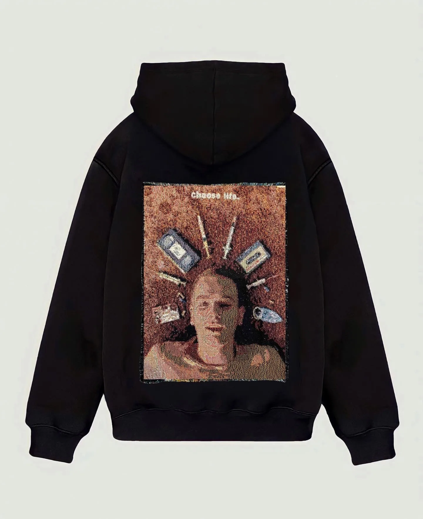 VA-AW21-227 TRAINSPOTTING TAPESTRY HOODIE