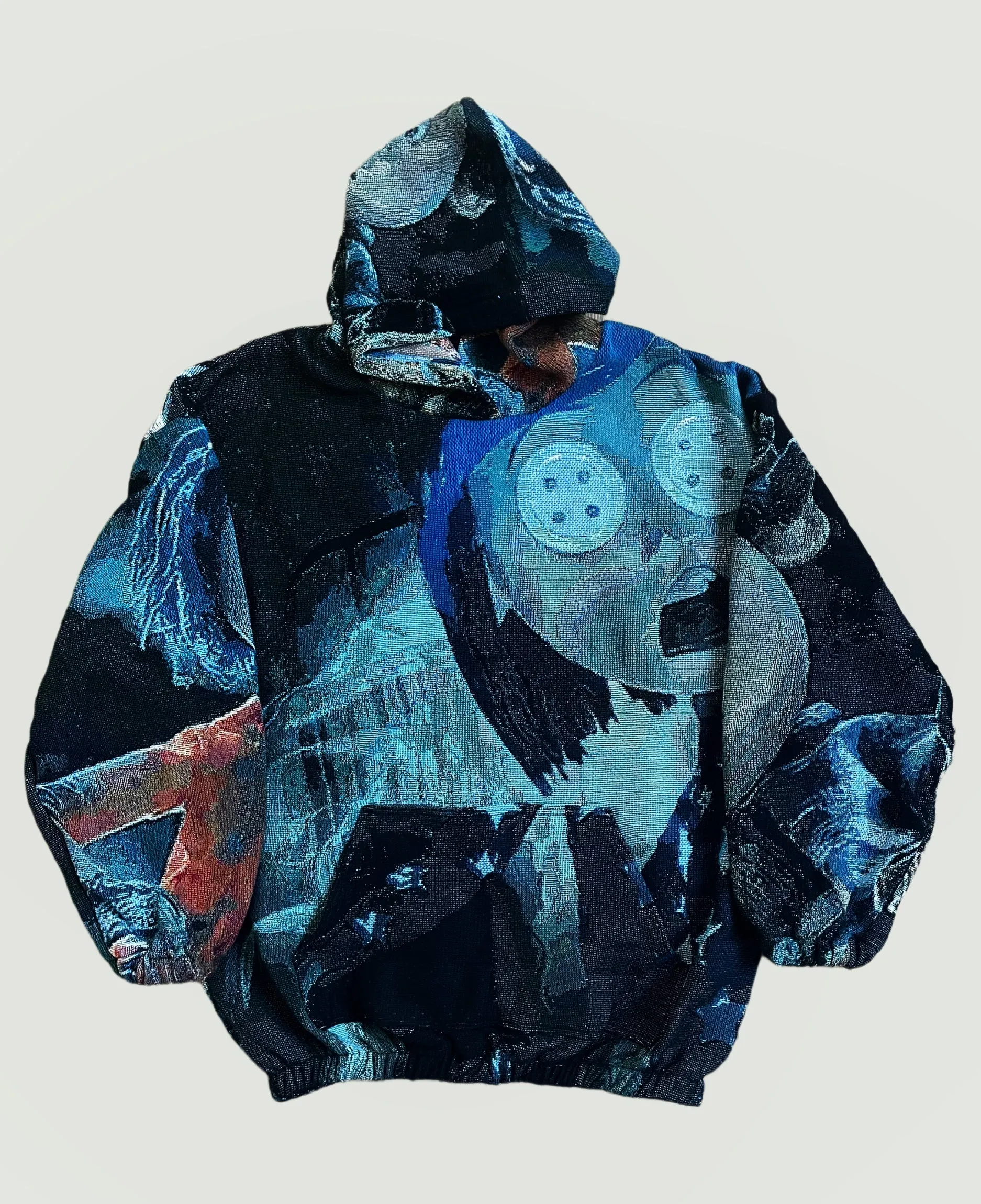 VA-AW21-266 CORALINE FULL TAPESTRY HOODIE