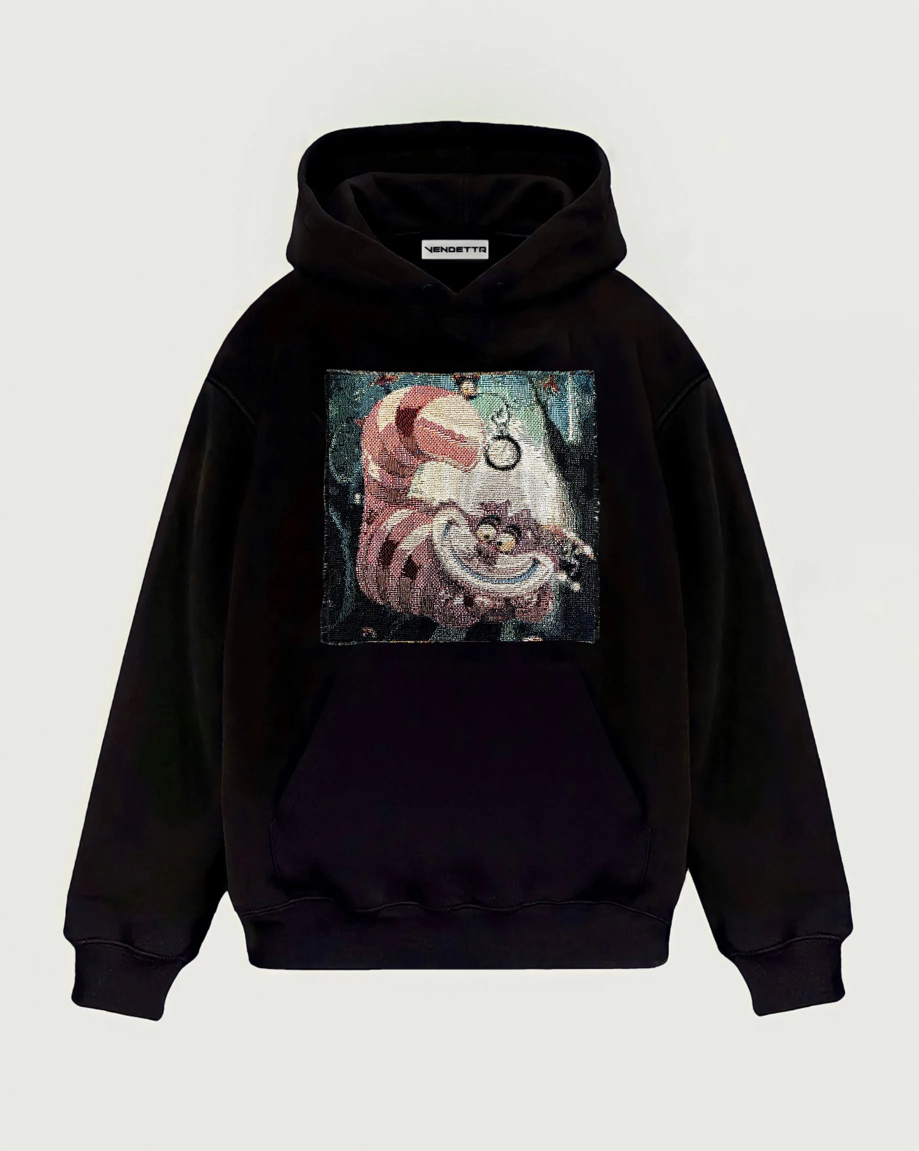 VA-AW22-249 CHESHIRE CAT TAPESTRY HOODIE