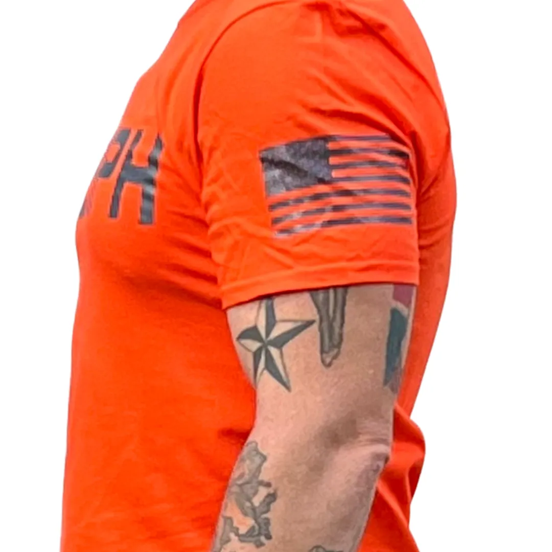 Vest Up Tee - Orange