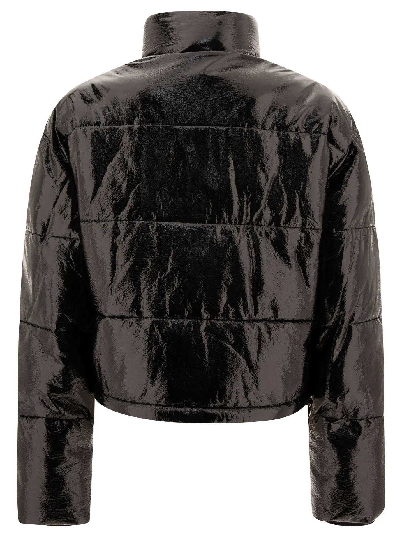 VINYL PUFFER JACKET