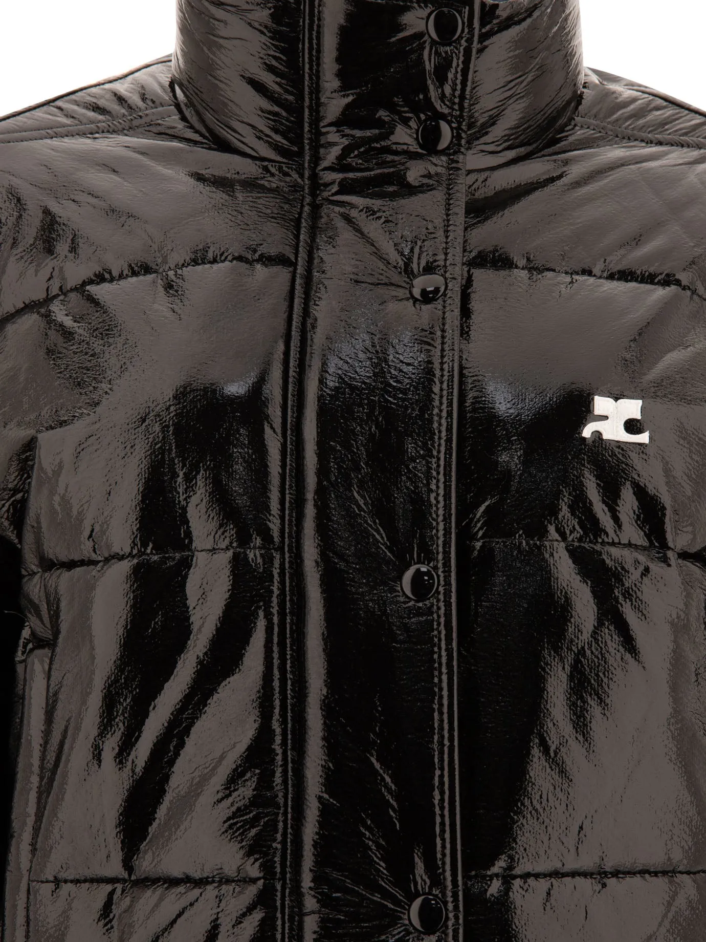 VINYL PUFFER JACKET