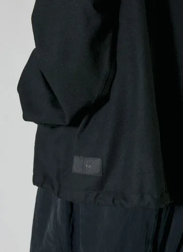 Y-3  |Wool Nylon Street Style Long Sleeves Hoodies & Sweatshirts