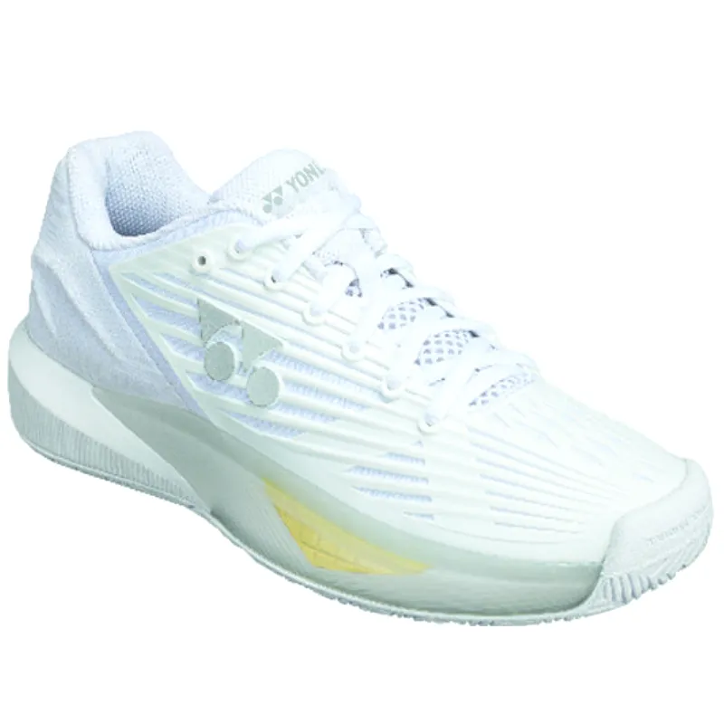 Yonex 2024 Eclipsion 5 Womens All Court Tennis Shoes - White/Cyan