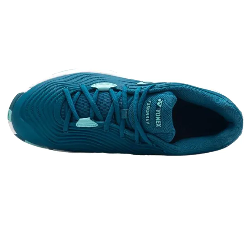 Yonex 2024 Fusion Rev 5 Mens All Court Tennis Shoes - Blue Green